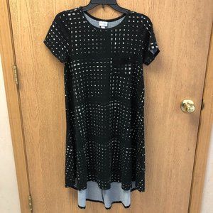 LLR Carly Black and White Geometric Pattern XS